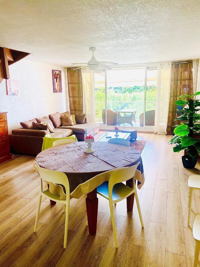 Tahiti Appartement 2 Chambres Tres Belle Vue Mer Res Tahiri 2 푸나우이아 외부 사진
